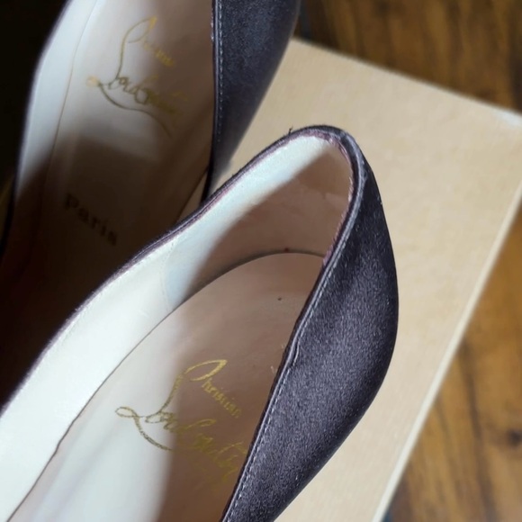 Christian Louboutin Peep Toe Stilettos - Picture 6 of 6